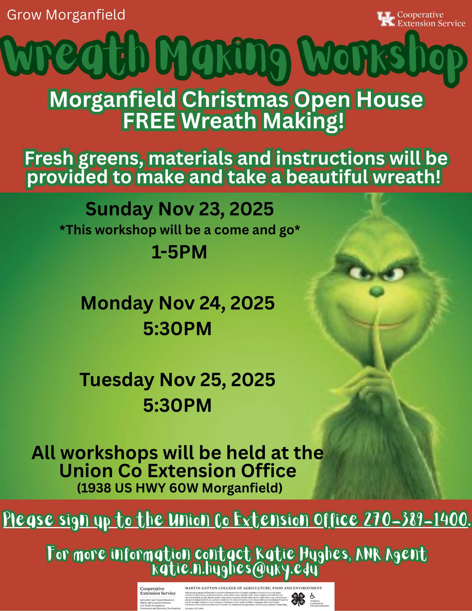 the grinch with green background