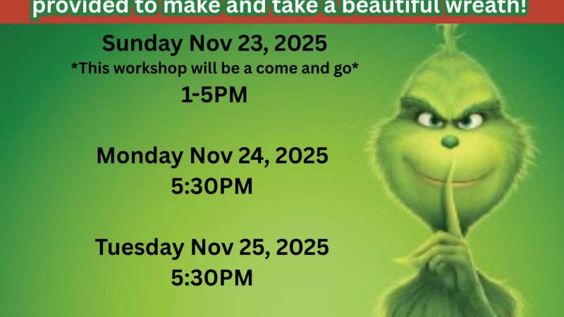 the grinch with green background